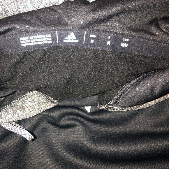 WOMEN'S adidas Black Pittsburgh Penguins Crewdie Pullover - Hoodie Medium - Picture 6 of 6